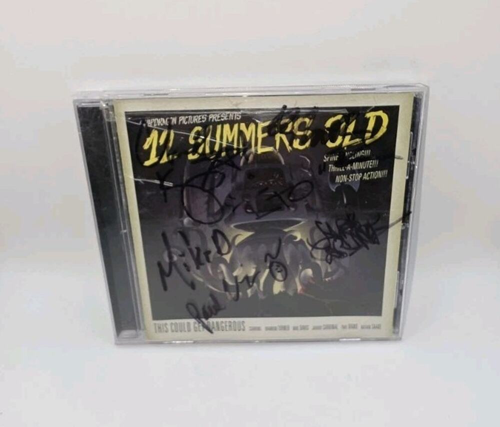 12 Summers Old This Could Get Dangerous CD SIGNED AUTOGRAPHED Band Autographs